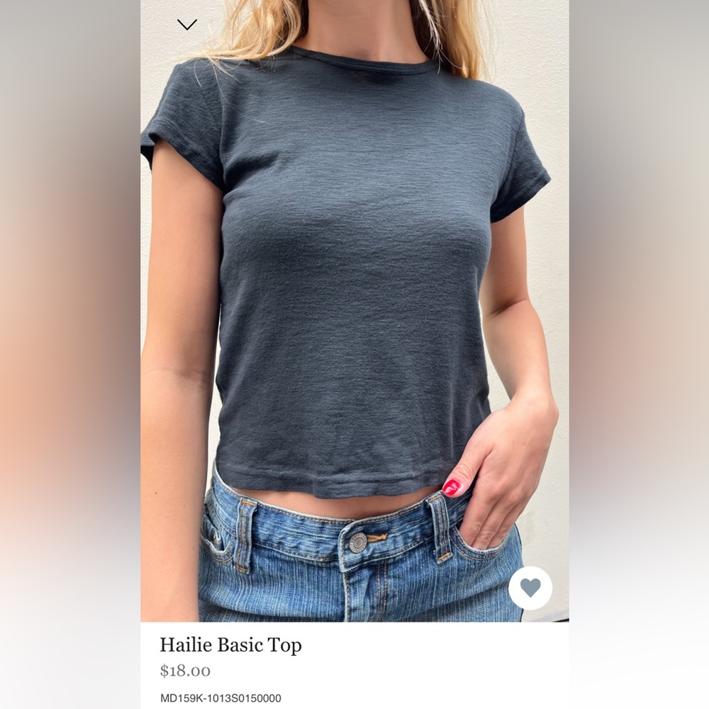 Black Brandy Melville Top